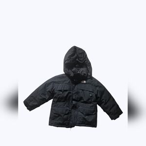 The North Face Kids Black Jacket with Hood